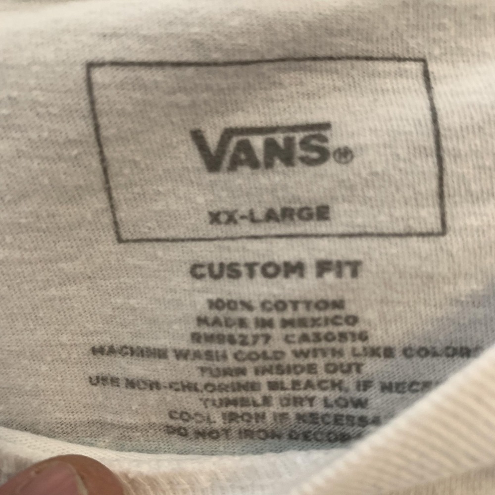 Vans Shirt Lot Of 2 Mens 2XL Black White Off The Wall Tavern Graphic Tee T-Shirt - Picture 4 of 16